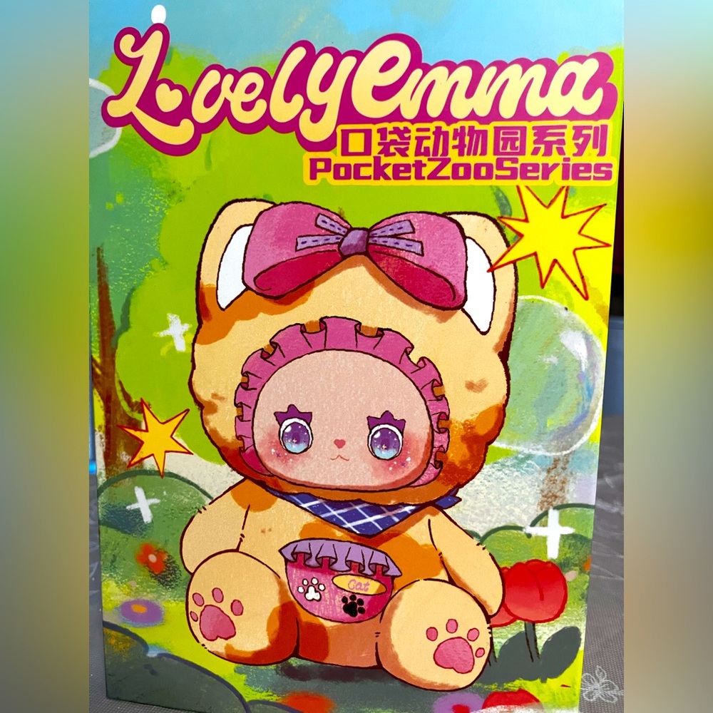 Lovely Emma Pocket Zoo Series
Blind Box Plush NEW